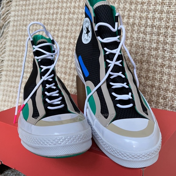 Converse Chuck 70 - Trail Hi Black/String/Digital Blue MEN`S - Picture 8 of 16